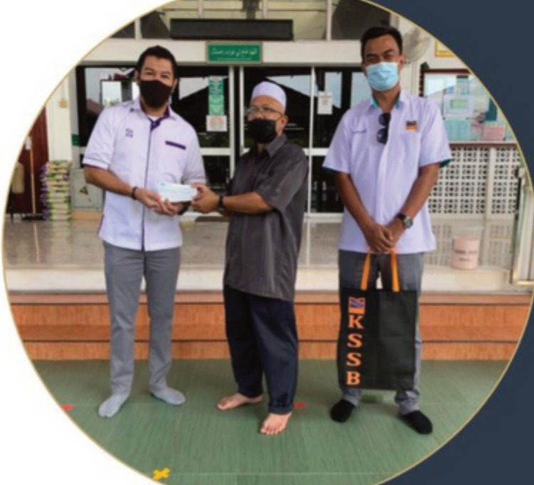 Sumbangan untuk ubah suai Masjid Ar-Rahman, Bukit Badong.